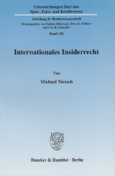 Internationales Insiderrecht