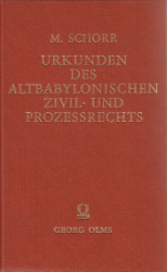 Urkunden des altbabylonischen Zivil- und Prozeßrechts