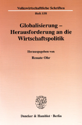 Globalisierung - Herausforderung an die Wirtschaftspolitik