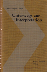 Unterwegs zur Interpretation