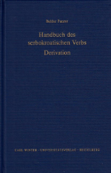 Handbuch des serbokroatischen Verbs - Panzer, Baldur