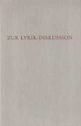 Zur Lyrik-Diskussion