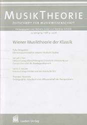 Wiener Musiktheorie der Klassik