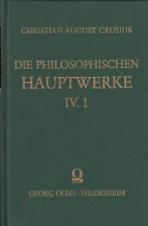 Kleinere philosophische Schriften. Teil 1