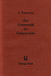 Zur Grammatik der Gallasprache