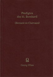 Predigten des h. Bernhard [des heiligen/hl. Bernard de Clairvaux] in altfranzösischer Übertragung