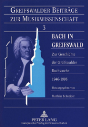 Bach in Greifswald