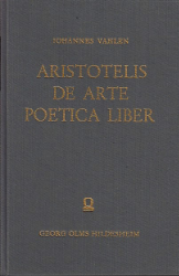 De arte poetica liber. - Aristoteles