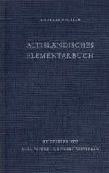 Altisländisches Elementarbuch