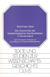 Die Geschichte der meteorologischen Kommunikation in Deutschland