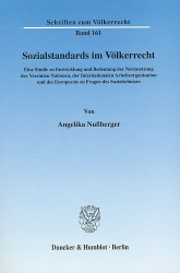 Sozialstandards im Völkerrecht