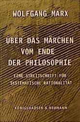 Über das Märchen vom Ende der Philosophie