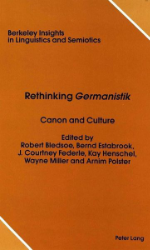 Rethinking 'Germanistik'