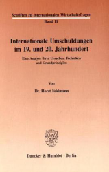 Internationale Umschuldungen im 19. und 20. Jahrhundert