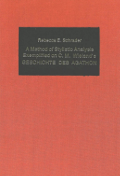 A Method of Stylistic Analysis Exemplified on C.M. Wieland's «Geschichte des Agathon»