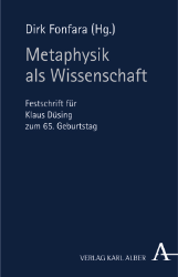 Buchcover Metaphysik als Wissenschaft