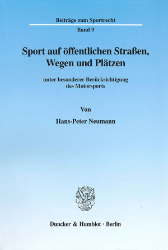Sport auf öffentlichen Straßen, Wegen und Plätzen