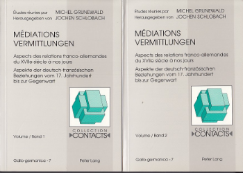 Médiations/Vermittlungen