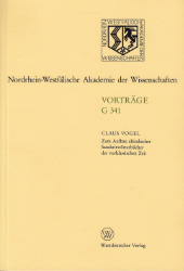 Zum Aufbau altindischer Sanskritwörterbücher der vorklassischen Zeit