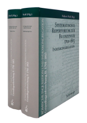 Systematisches Repertorium zur Buchzensur 1701-1813
