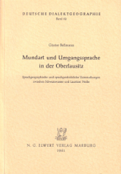 Mundart und Umgangssprache in der Oberlausitz