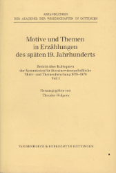 Motive und Themen in Erzählungen des späten 19. Jahrhunderts