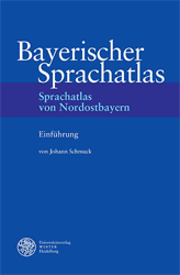 Buchcover Sprachatlas von Nordostbayern. Einführung