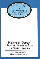 Patterns of Change: German Drama and the European Tradition