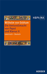 Die Amtsvollmacht von Papst und Klerus/De potestate papae et cleri. Teil II