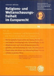 Religions- und Weltanschauungsfreiheit im Europarecht