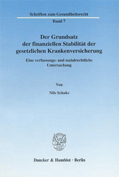 Der Grundsatz der finanziellen Stabilität der gesetzlichen Krankenversicherung