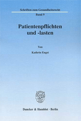 Patientenpflichten und -lasten