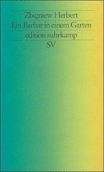 Ein Barbar in einem Garten