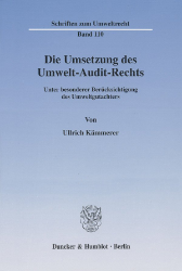 Die Umsetzung des Umwelt-Audit-Rechts
