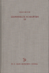 Gesammelte Schriften III