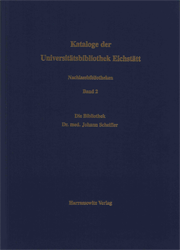 Die Bibliothek Dr. med. Johann Scheifler (1612-1671)