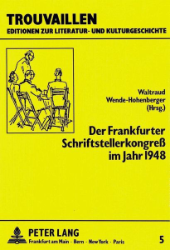 Der Frankfurter Schriftstellerkongress im Jahre 1948