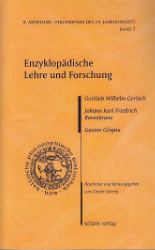 Enzyklopädische Lehre und Forschung