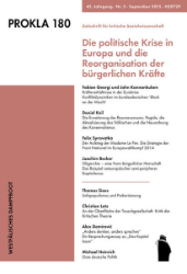 Die politische Krise in Europa und die Reorganisation der bürgerlichen Kräfte