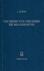 Die Lehre von den Ideen bei Malebranche