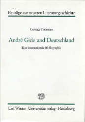 André Gide und Deutschland - Pistorius, George