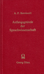 Anfangsgründe der Sprachwissenschaft