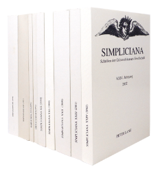 Simpliciana. Jahrgänge XII, XIII, XVII und XIX bis XXIII