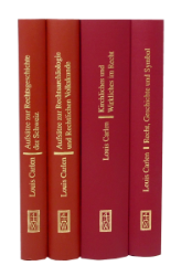 Louis Carlen. Vier Bände zur Rechtsgeschichte im Paket