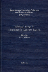 Spiritual Songs in Seventeenth-Century Russia