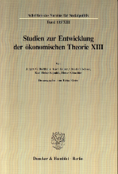Deutsche Finanzwissenschaft zwischen 1918 und 1939
