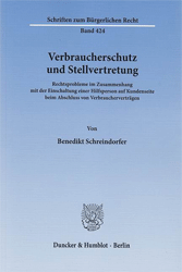 Verbraucherschutz und Stellvertretung