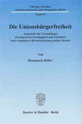 Die Unionsbürgerfreiheit