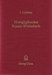 Hieroglyphisches Namen-Wörterbuch