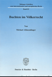 Buchten im Völkerrecht